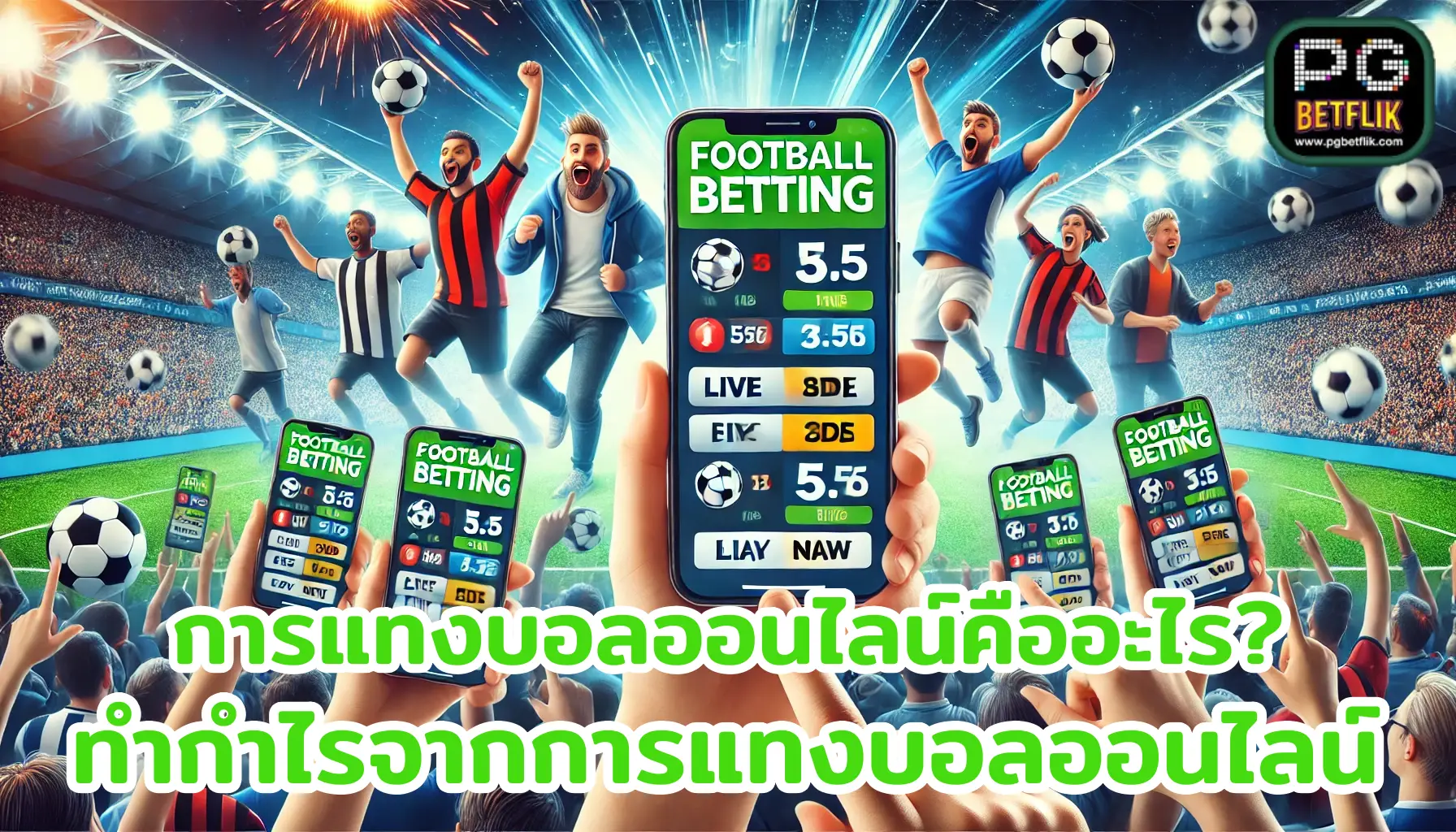 ทำกำไรจากการแทงบอลออนไลน์