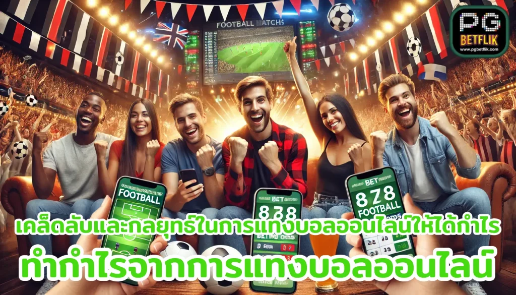ทำกำไรจากการแทงบอลออนไลน์